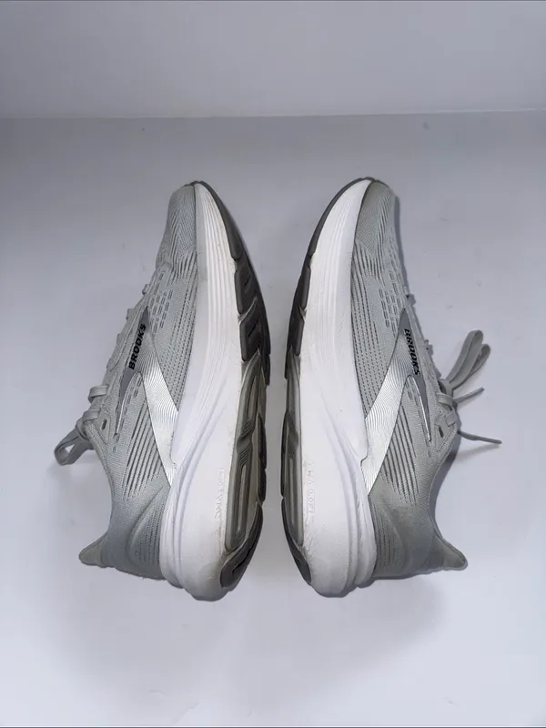 Brooks ghost women’s Light Gray Athletic Running Shoes - Image 8