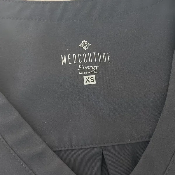 MedCouture Gray Scrub Set - Image 2