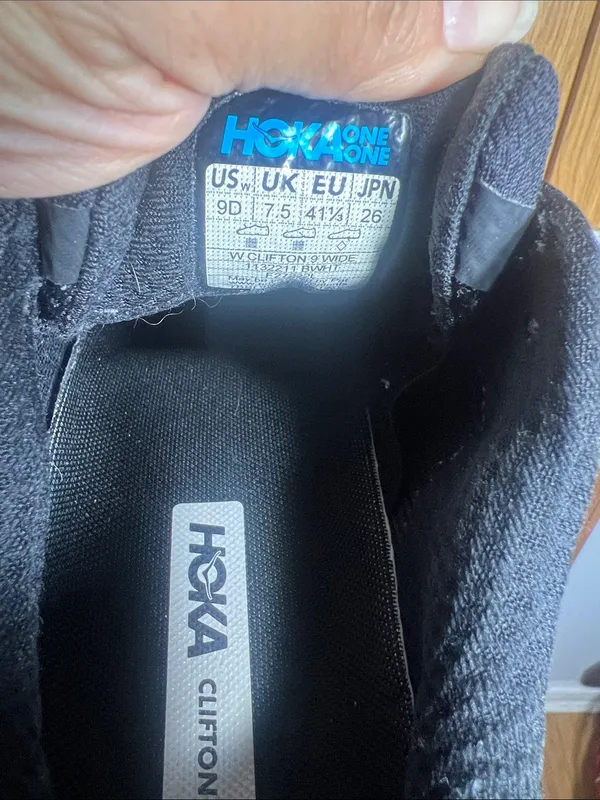 Hoka Black Athletic Running Shoes - Image 7