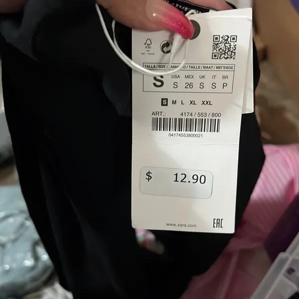 ZARA Fitted‎ top - Image 4