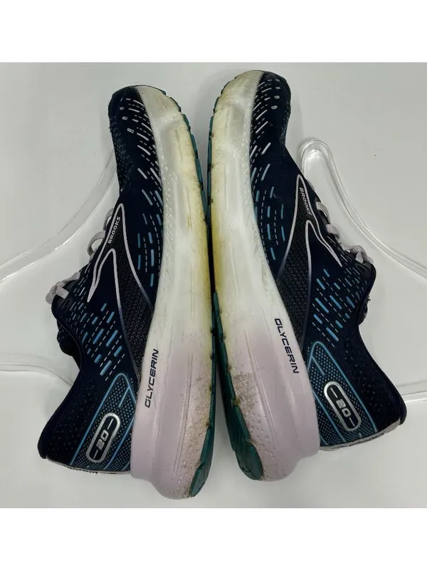 Brooks Glycerin 20 Womens Size 10B Running Shoes Peacoat/ Ocean/Pastel Lilac - Image 7