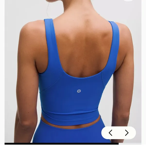 lululemon Align Tank Top Light Support casual workout active $70 nwot blue - Image 2