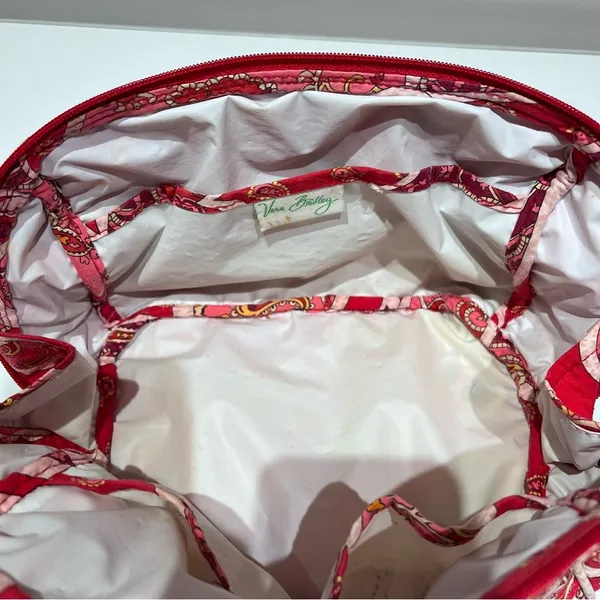 Vera Bradley Rosie Posie Retired Pattern Make Up Bag - Image 5