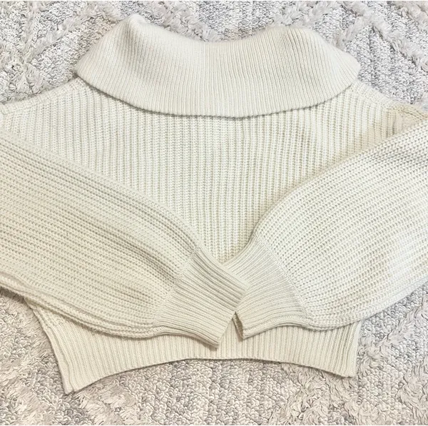 Princess Polly Dissa Sweater Cream - Image 6