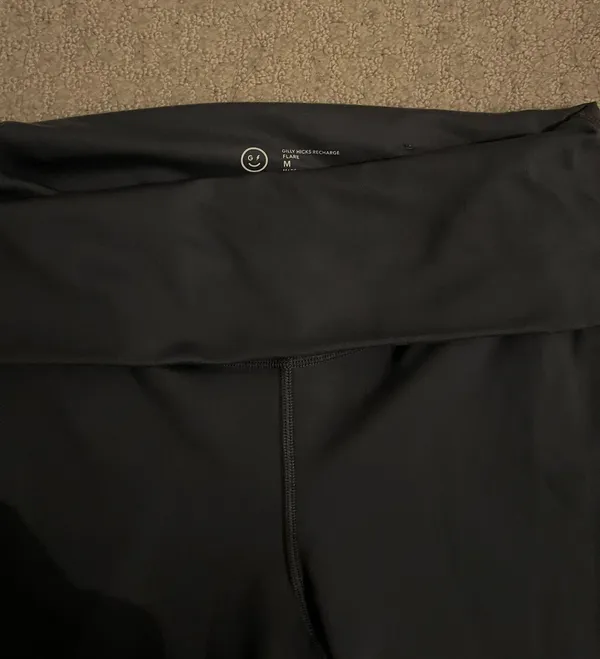 Hollister GILLY HICKS ACTIVE RECHARGE FOLDOVER WAIST FLARE LEGGINGS - Image 3