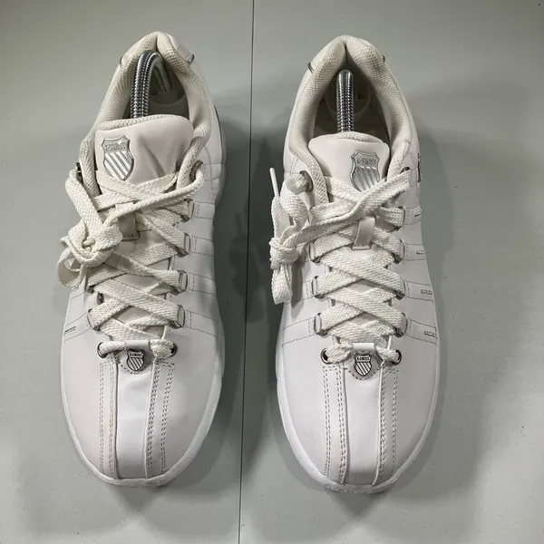 K-Swiss White Sneakers Women's Size 11 - Image 3