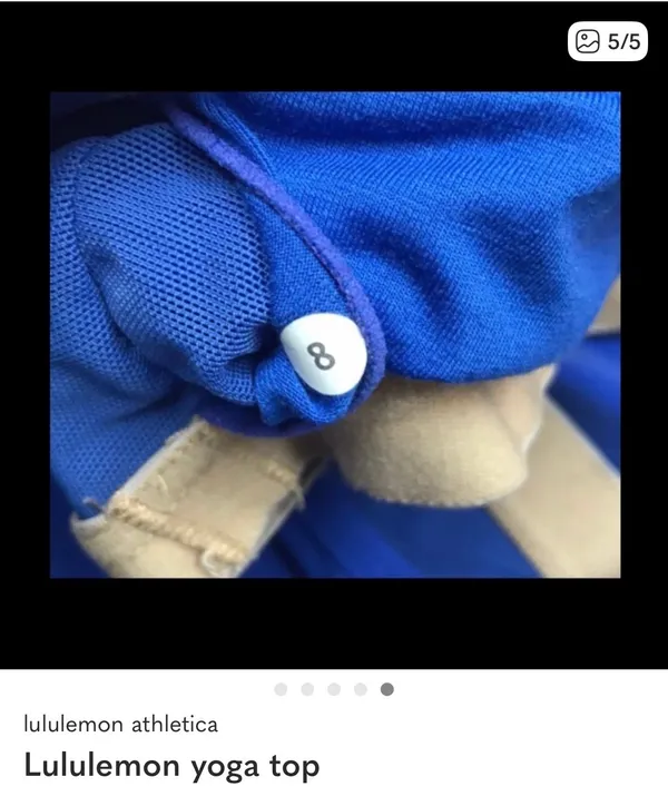 Lululemon yoga top size 8 - Image 5