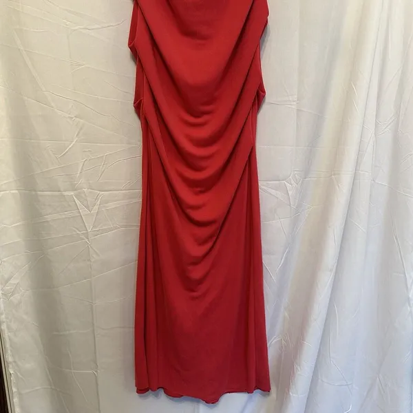 CALVIN KLEIN Women Size‎ 2 Pink Gold Sequin Embellished Maxi Evening Dress - Image 3