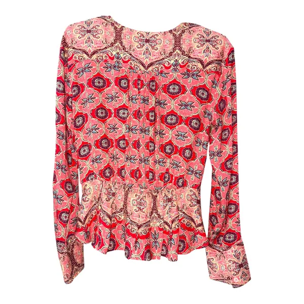 Free People Falling For You Long Sleeve Blouse size Small NEW - Image 4