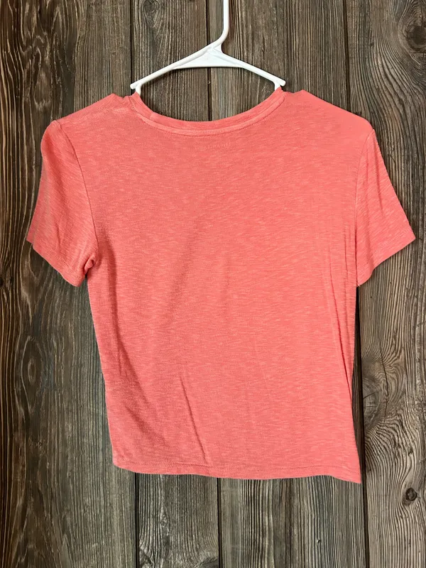 American Eagle Pink Crop Top - Image 2