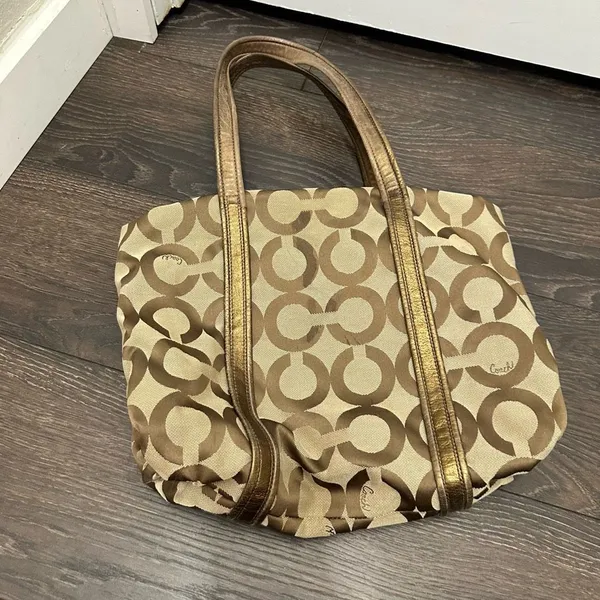 Coach Poppy Pop Art Y2K 2000s Tote Bag Purse - Image 3