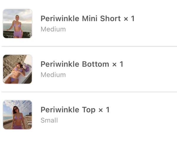 Strawberry Milk Mob Bikini and Short Set - Image 6