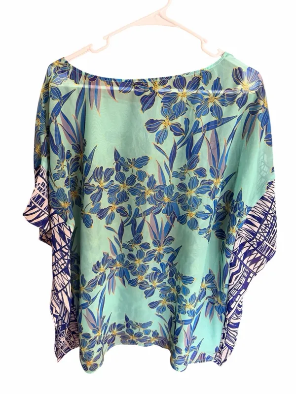Avec Vibrant Floral Print Cover-Up NWOT - Image 2