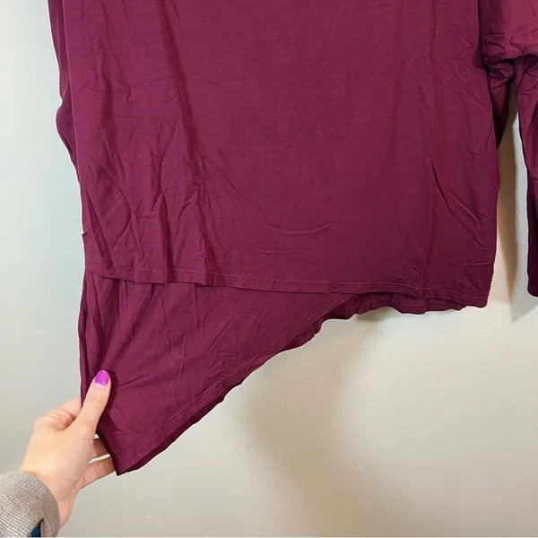 Piko Women’s Maroon Carolina Gamecocks Bamboo Long Sleeve Top Medium NWT‎ - Image 4