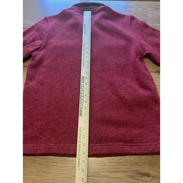 Lands' End Women's‎ Size Medium 1/4 Zip Sweater Classic Preppy Modern - Image 8