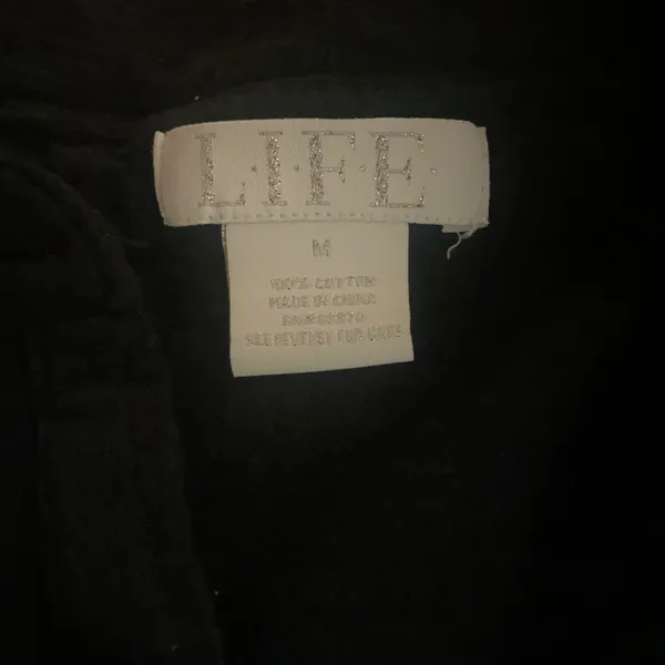 Button Up Black Size L - Image 2