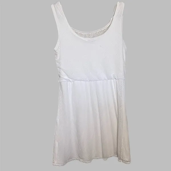 Prana White sleeveless knee‎ length dress size Small - Image 6