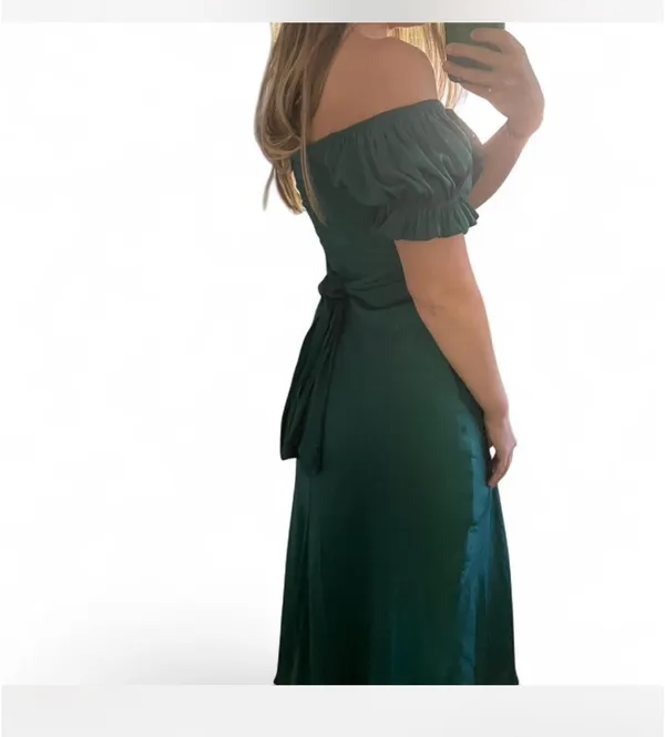 Hello Molly Emerald Midi Dress - Image 9