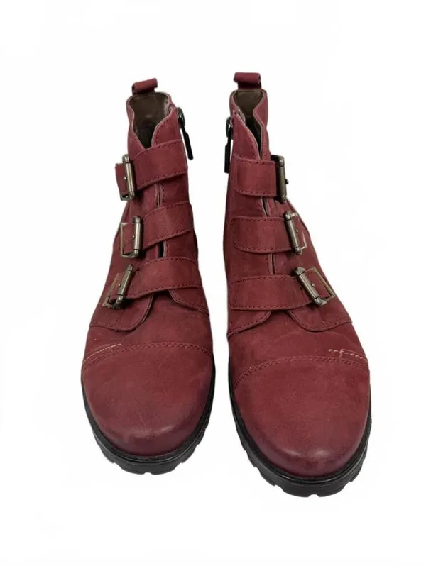 Beautiful Boots by Earthies Size 6 Red - Image 3