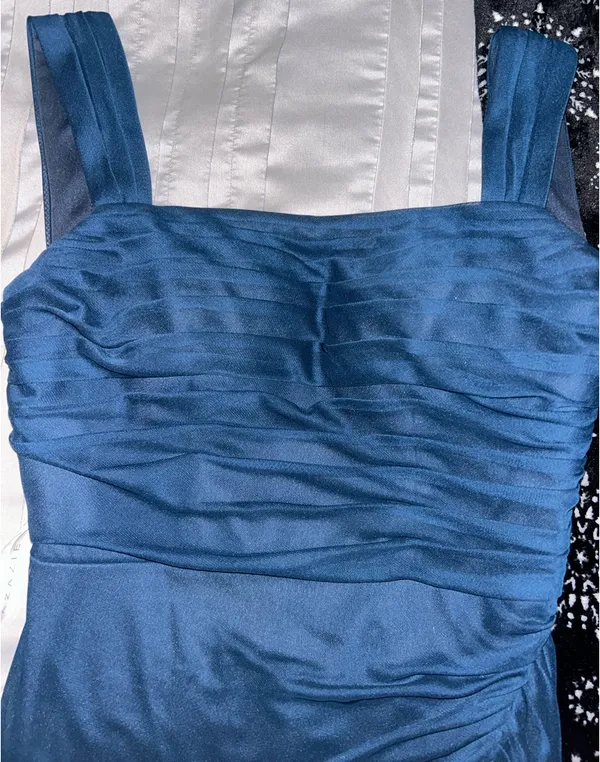Navy Prom Dress Azazie Blue - Image 4