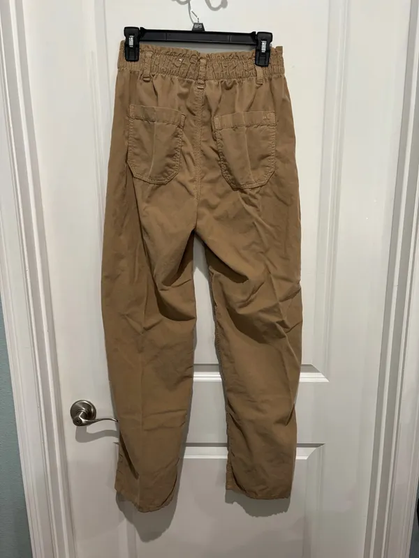 American Eagle Outfitters Tan Corduroy Pants, Sz 4 - Image 2