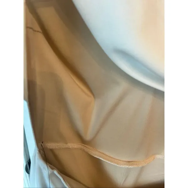 Lulu’s Thinking Out Loud White Backless Jumpsuit large NWT - Image 5