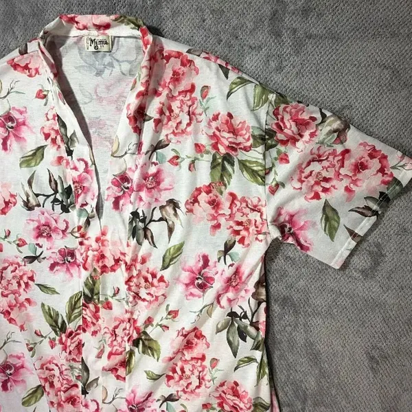 Show Me Your Mumu Brie Garden of Blooms Floral Kimono Robe One Size Romantic #17 - Image 3