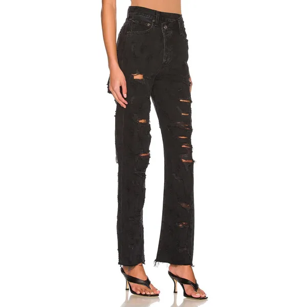 AGOLDE Criss Cross Straight Jeans in Feverish‎ Size 23 - Image 3