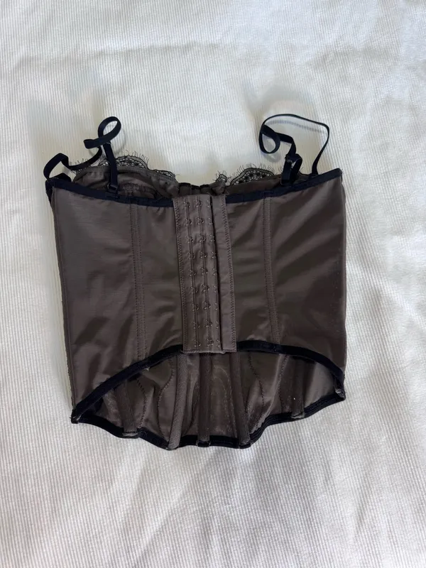 Black Urban Outfitters Corset Top - Image 2