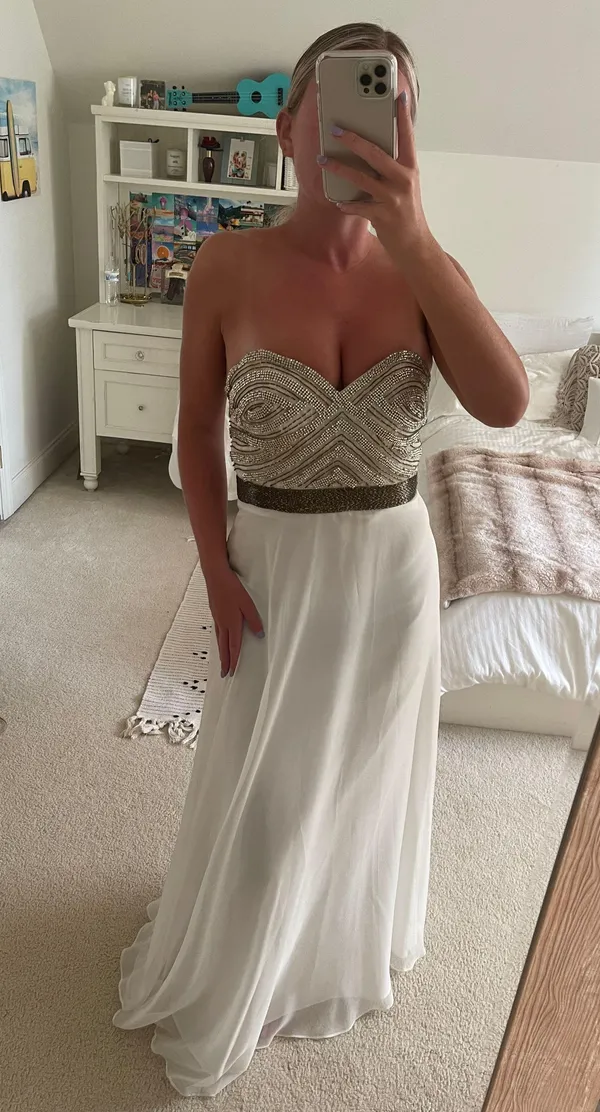 Madison James Beaded Gown - Image 7