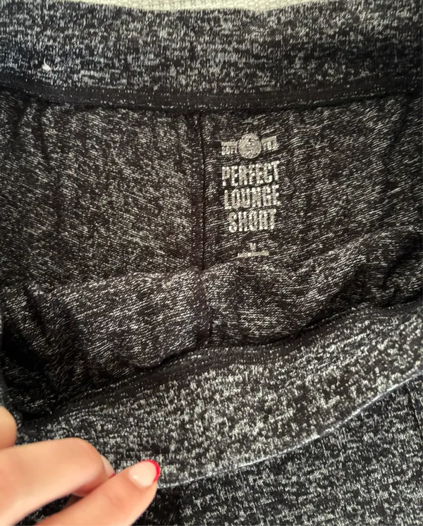 Dark grey lounge shorts  - Image 3