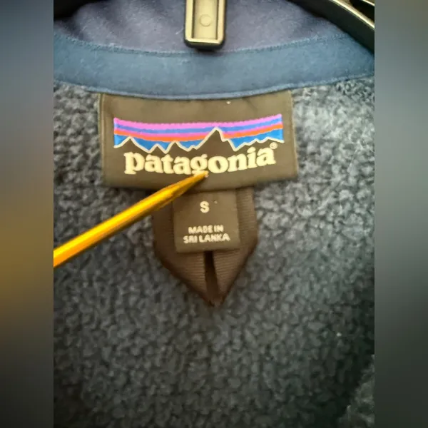 Patagonia Women’s Better Sweater Fleece Utility Blue Full Zip Up Jacket - Image 2