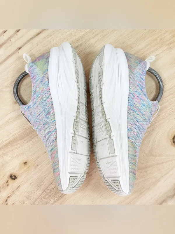 Skechers Relaxed Fit D’Lux Walker Knit Sneakers Rainbow Women 8.5 Slip On - Image 5