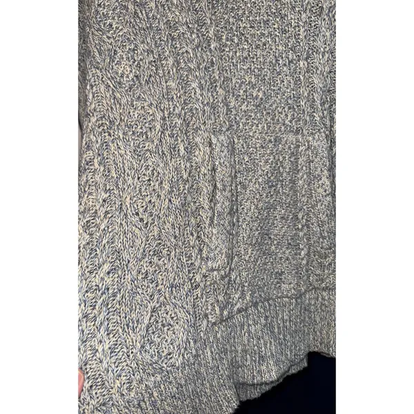 Vintage Lauren Ralph Lauren Cable Knit‎ Hooded Sweater Womens L Fall Cozy Chunky - Image 6