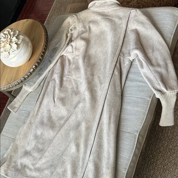 Stephanie Matthew’s Vintage Wool Blend Double Breasted Trench Coat Size 6 - Image 14
