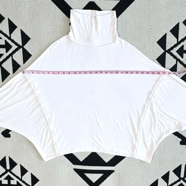 We The Free Alameda Soft Ribbed Oversized Turtleneck in Ivory/White Medium - Image 8