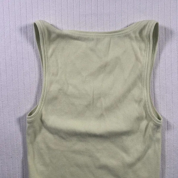 American Eagle Square Neck Ribbed Tank Top Women S - Image 6