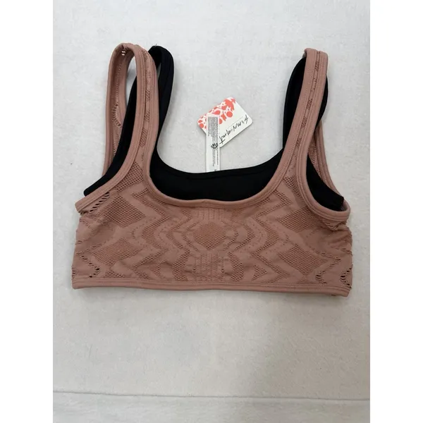 Free People Movement Women's Run The Distance Bra Petal XS/S NWT ($48 Retail) - Image 2