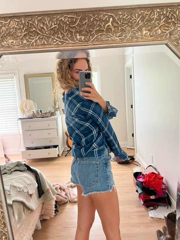 Plaid Button Down - Image 3