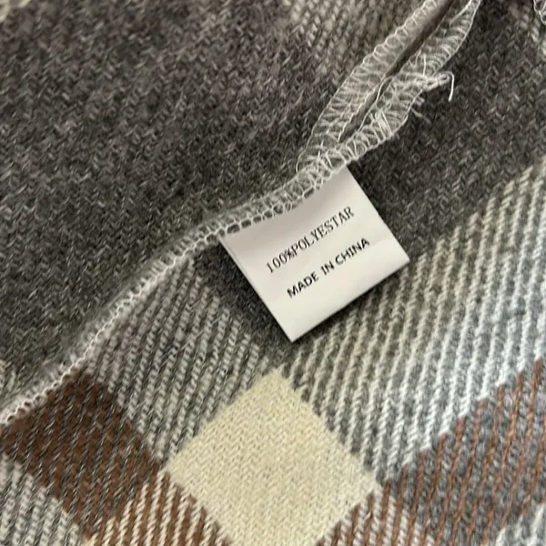 Plaid jacket Size M - Image 3