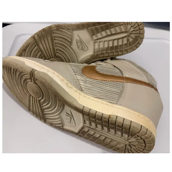 Nike Dunk Sky Hi Light Bone Red Bronze Wedge Sneakers Womens 7.5 - Image 8