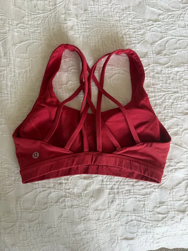 Lululemon Free To Be Serene Bra Ruby Red - Image 2