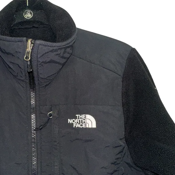 The North Face Polartec Fleece Jacket Women's Small Black Full Zip - Image 3