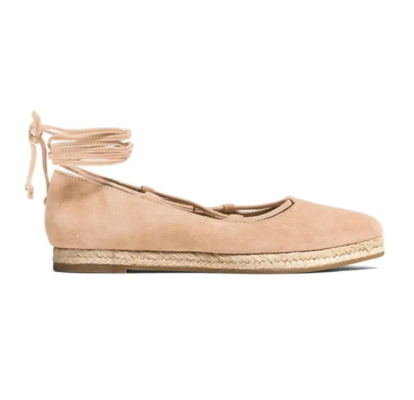 Michael Kors Cadence Suede Jute Ballet Flat  - Image 2