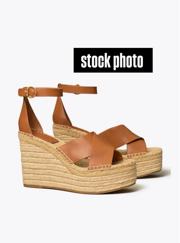 Tory Burch Selby Wedge Espadrille Sandals - Image 8