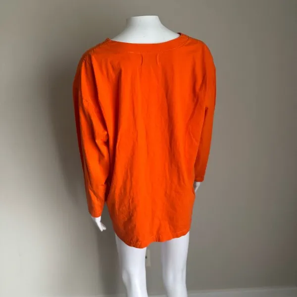 Vintage Halloween Haunted House 100% Cotton Long Sleeve Top Size M - Image 3