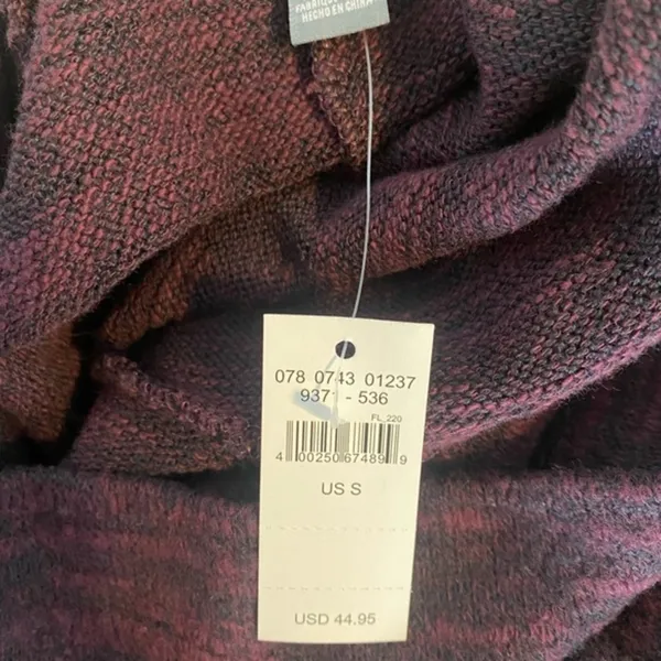 Aerie Women's Purple Soft Cowl Neck Sweater - Size Small‎ petite NWT - Image 6