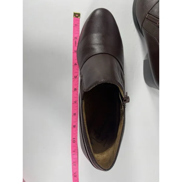 Natural Soul Brown Faux Leather Ankle Boots/Booties - Image 11