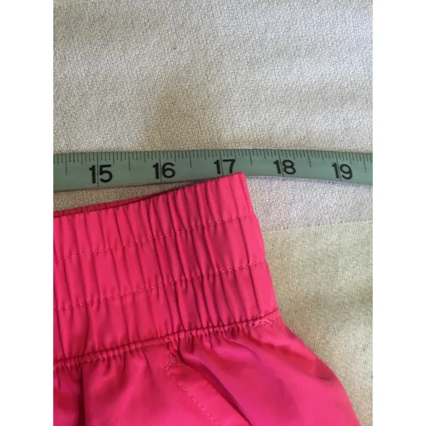 AVIA Shorts Women Running Active Gym Sport Pull On Size XL Lined Hot Pink Logo‎ - Image 6