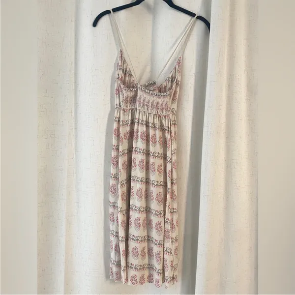 Free People Criss Cross Printed Skinny Strap Dress - Image 2